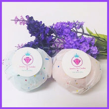 LAVENDER, NECKLACE BATH BOMB - Jewelry Jar Candles