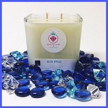 BLUE STEEL BRACELET MANDLE - Jewelry Jar Candles